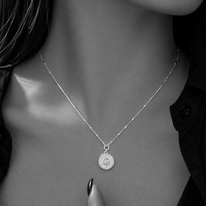 Texture Takes Over Silver Charm