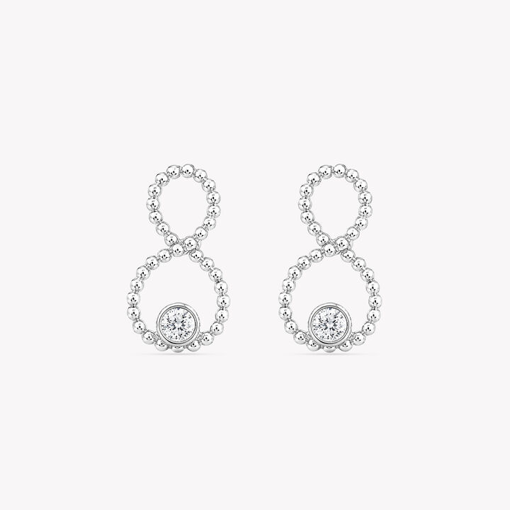 Forever In Focus Silver Stud Earrings