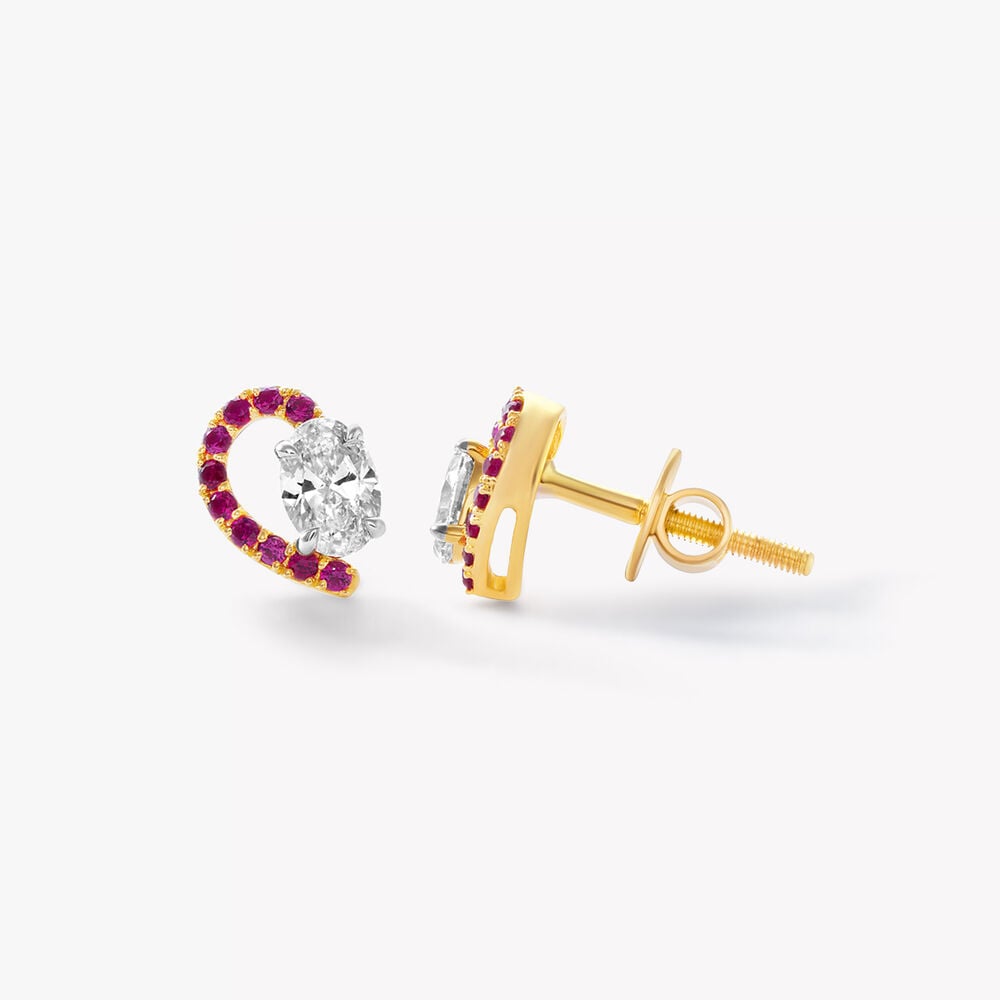 Half of My Heart Earrings,,hi-res image number null