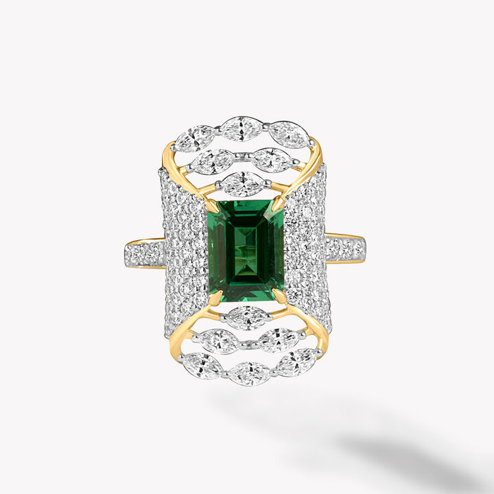 Green Flag Ring