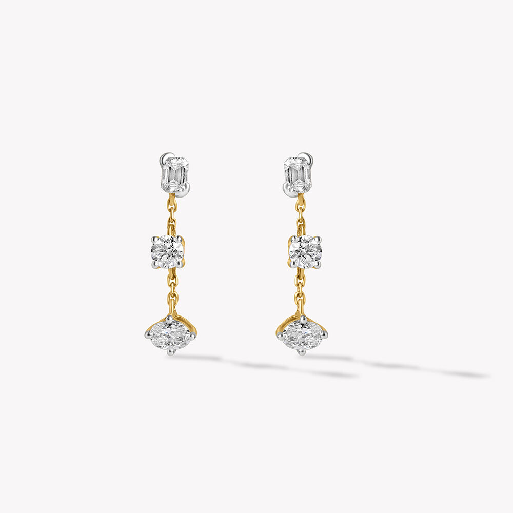 Step By Step Drop Earrings,,hi-res image number null