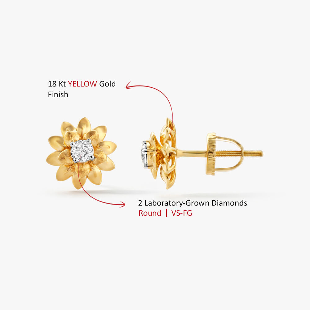Centre Of Everything Stud Earrings,,hi-res image number null