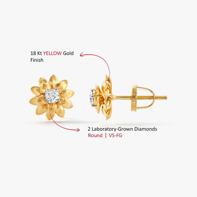 Centre Of Everything Stud Earrings,,hi-res image number null