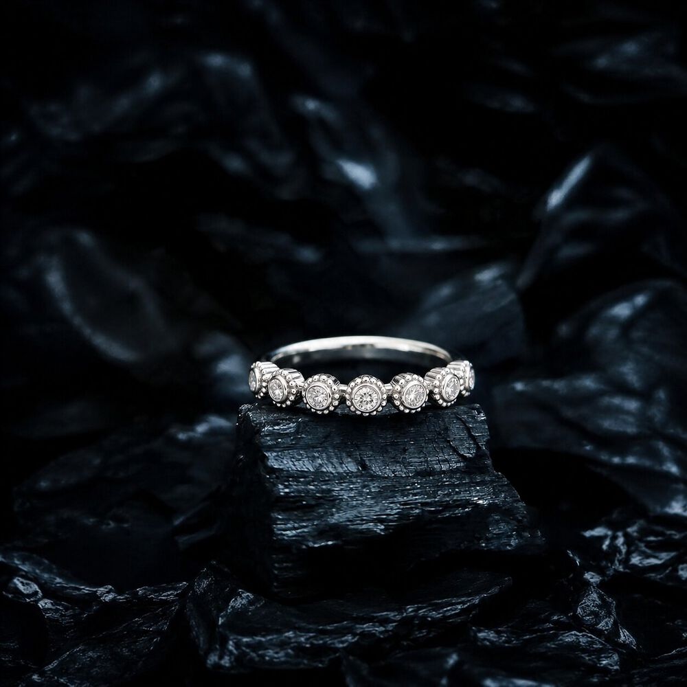 Circle After Circle Silver Finger Ring,,hi-res image number null