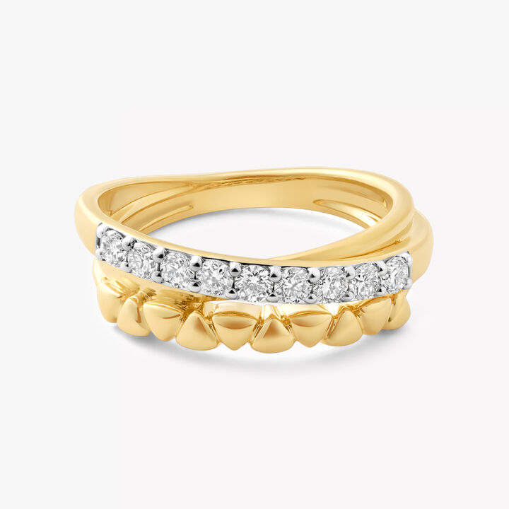 Pyramid Pulse Ring