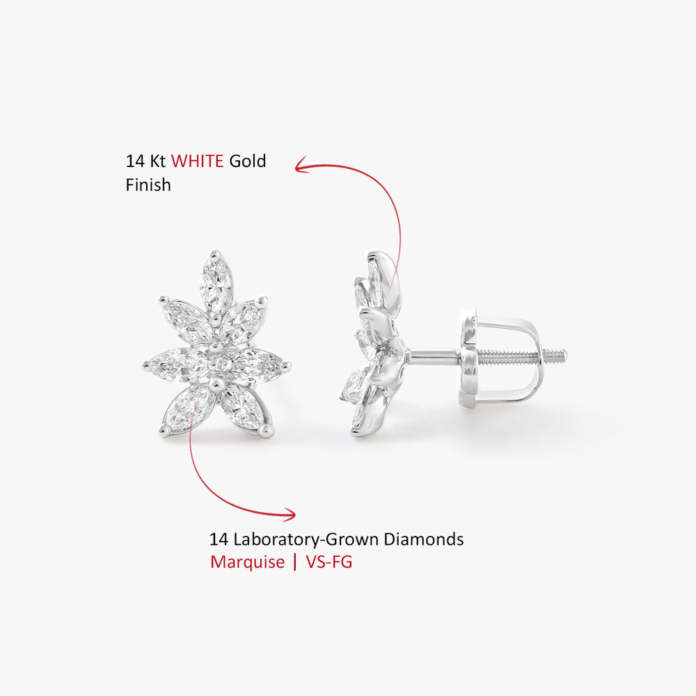 Bloom Mode Stud Earrings,,hi-res image number null
