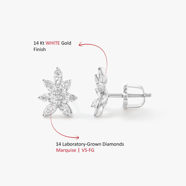 Bloom Mode Stud Earrings,,hi-res image number null