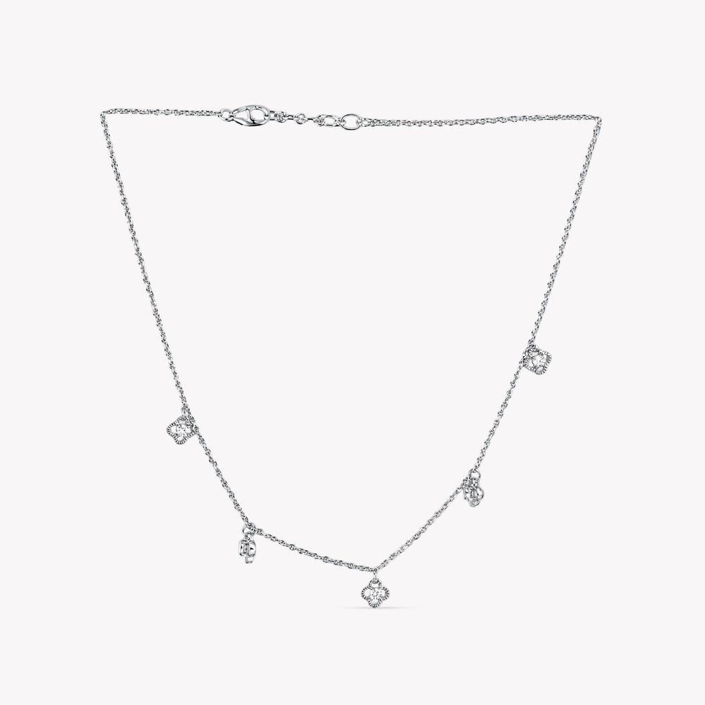 Luck On The Loose Silver Necklace,,hi-res image number null
