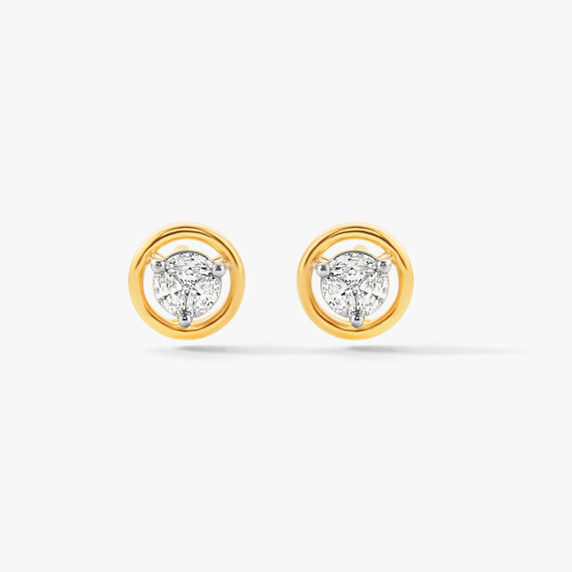 In The Loop Stud Earrings,,hi-res image number null