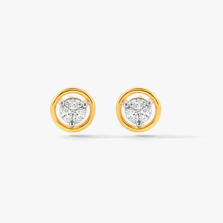 In The Loop Stud Earrings