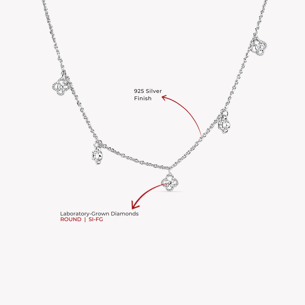 Luck On The Loose Silver Necklace,,hi-res image number null
