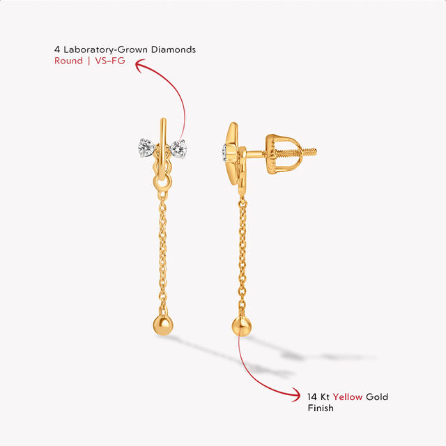 Drop The Bead Drop Earrings,,hi-res image number null
