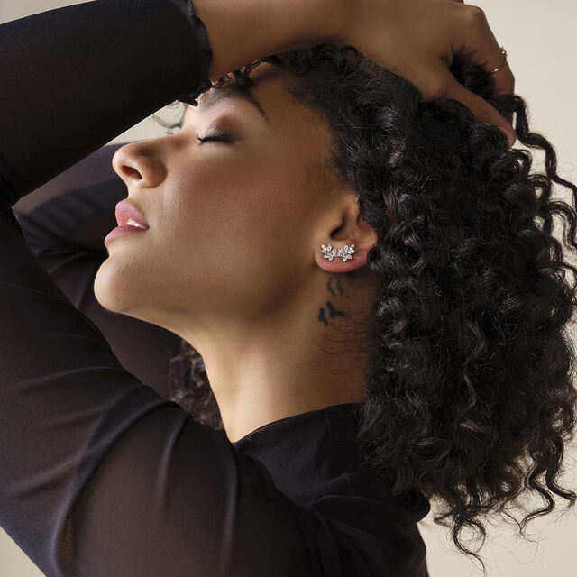 Bloom Mode Stud Earrings,,hi-res image number null