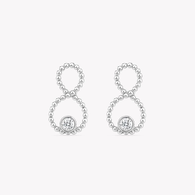 Forever In Focus Silver Stud Earrings,,hi-res image number null
