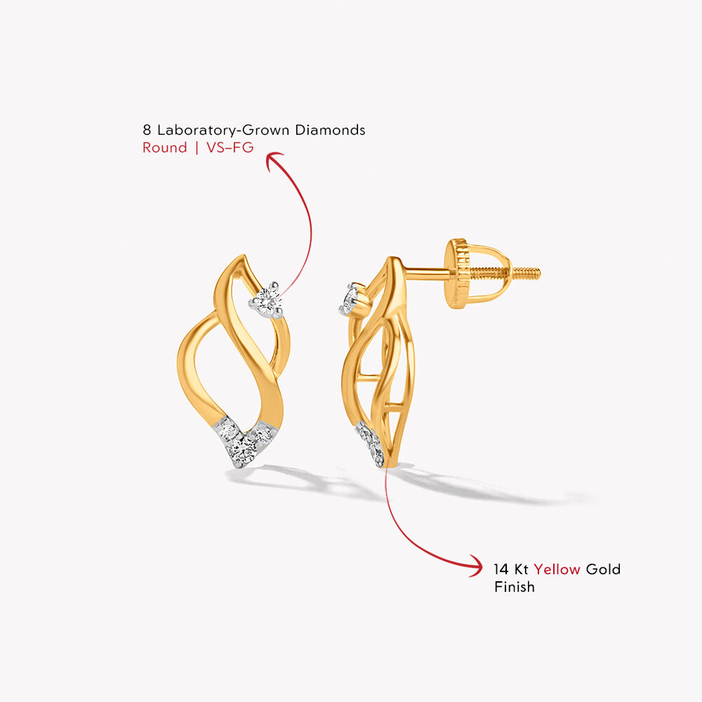 Ride The Wave Stud Earrings,,hi-res image number null