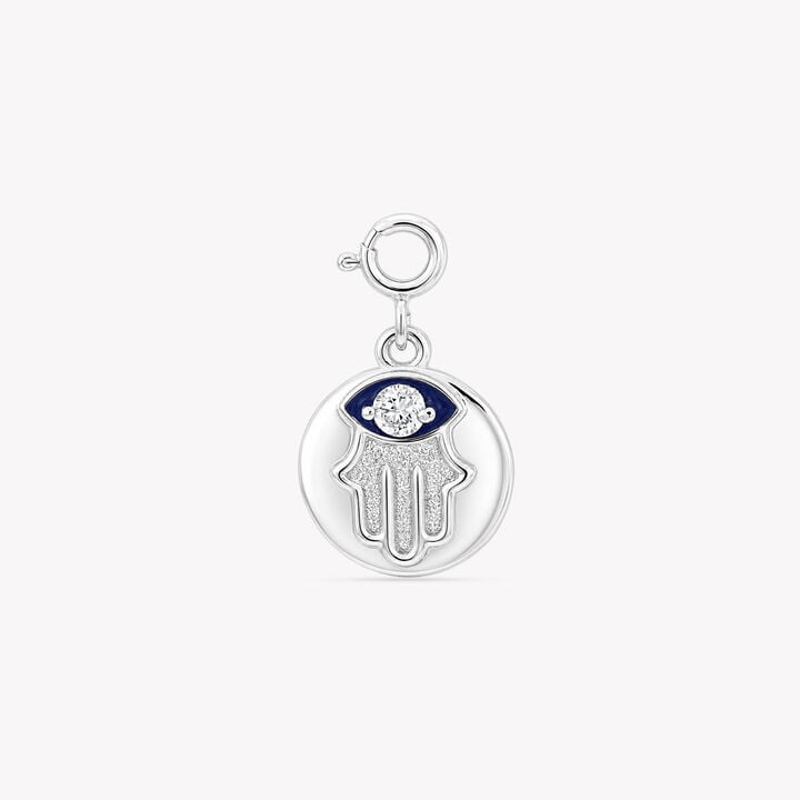 Got You Hamsa Silver Charm