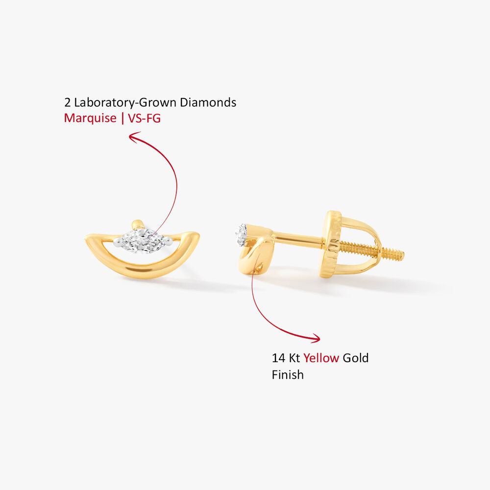 Bend The Rules Stud Earrings,,hi-res image number null