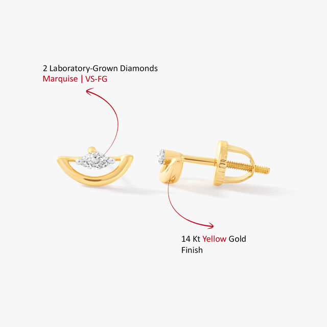 Bend The Rules Stud Earrings,,hi-res image number null