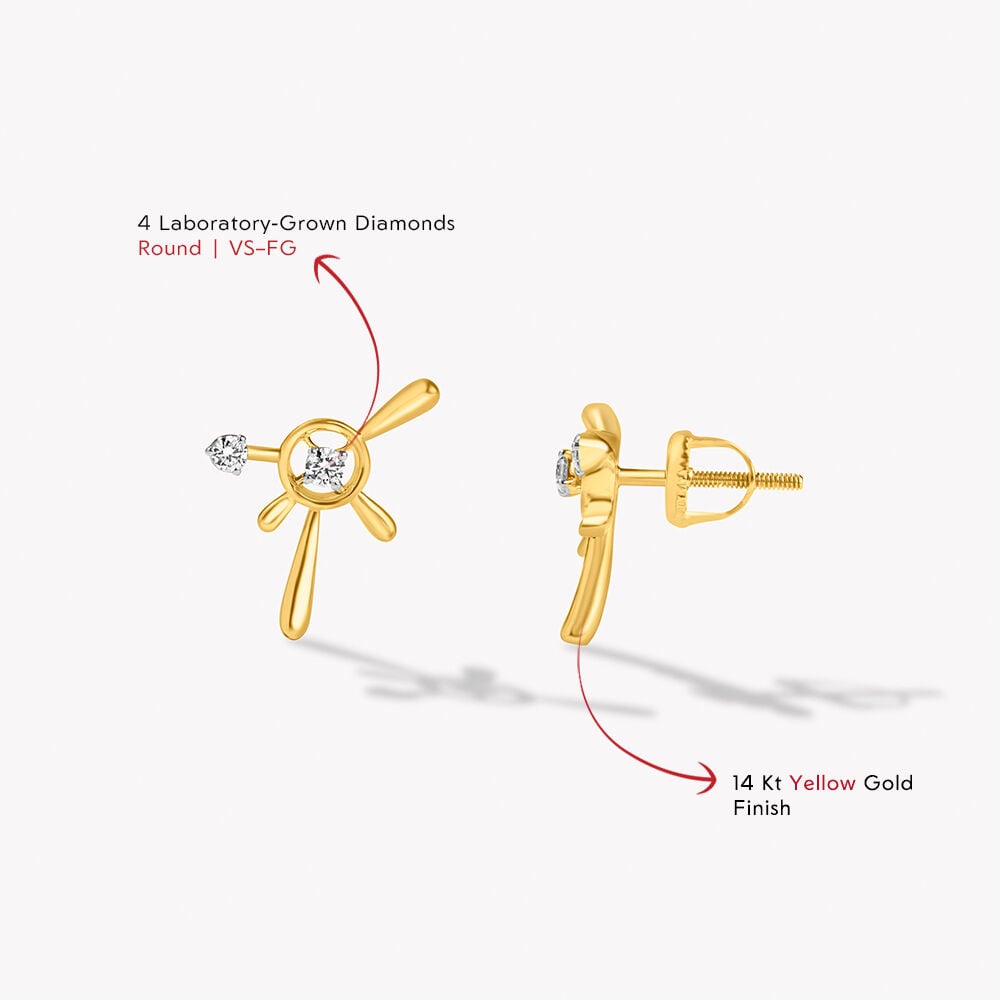 Sunshine Drama Stud Earrings,,hi-res image number null
