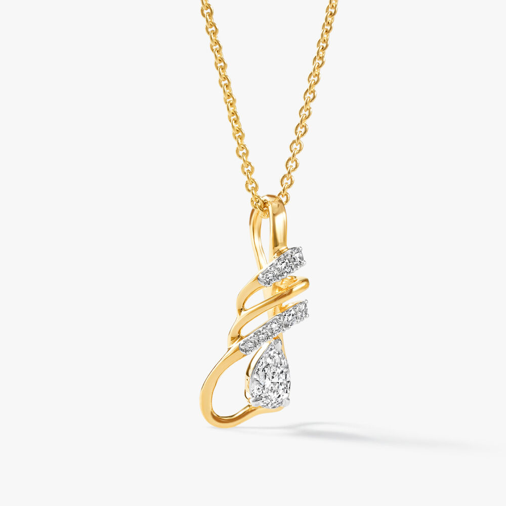 Twist of Want Pendant With Chain,,hi-res image number null