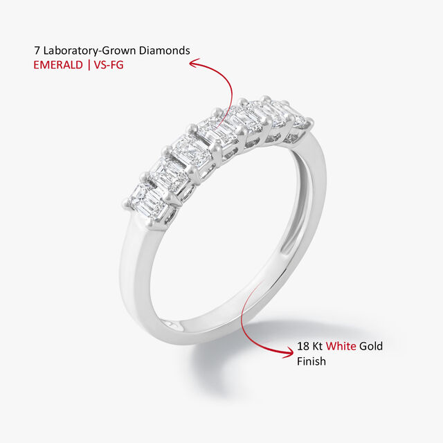 The White Edit Eternity Band,,hi-res image number null