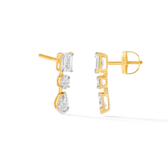 Tall Glass of Glam Drop Earrings,,hi-res image number null