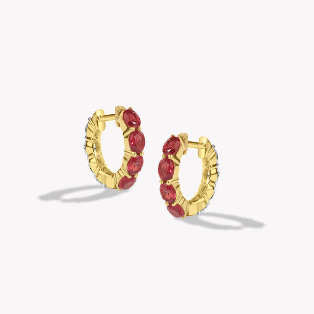 Flip The Mood Hoop Earrings,,hi-res image number null