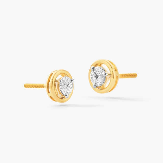 In The Loop Stud Earrings,,hi-res image number null