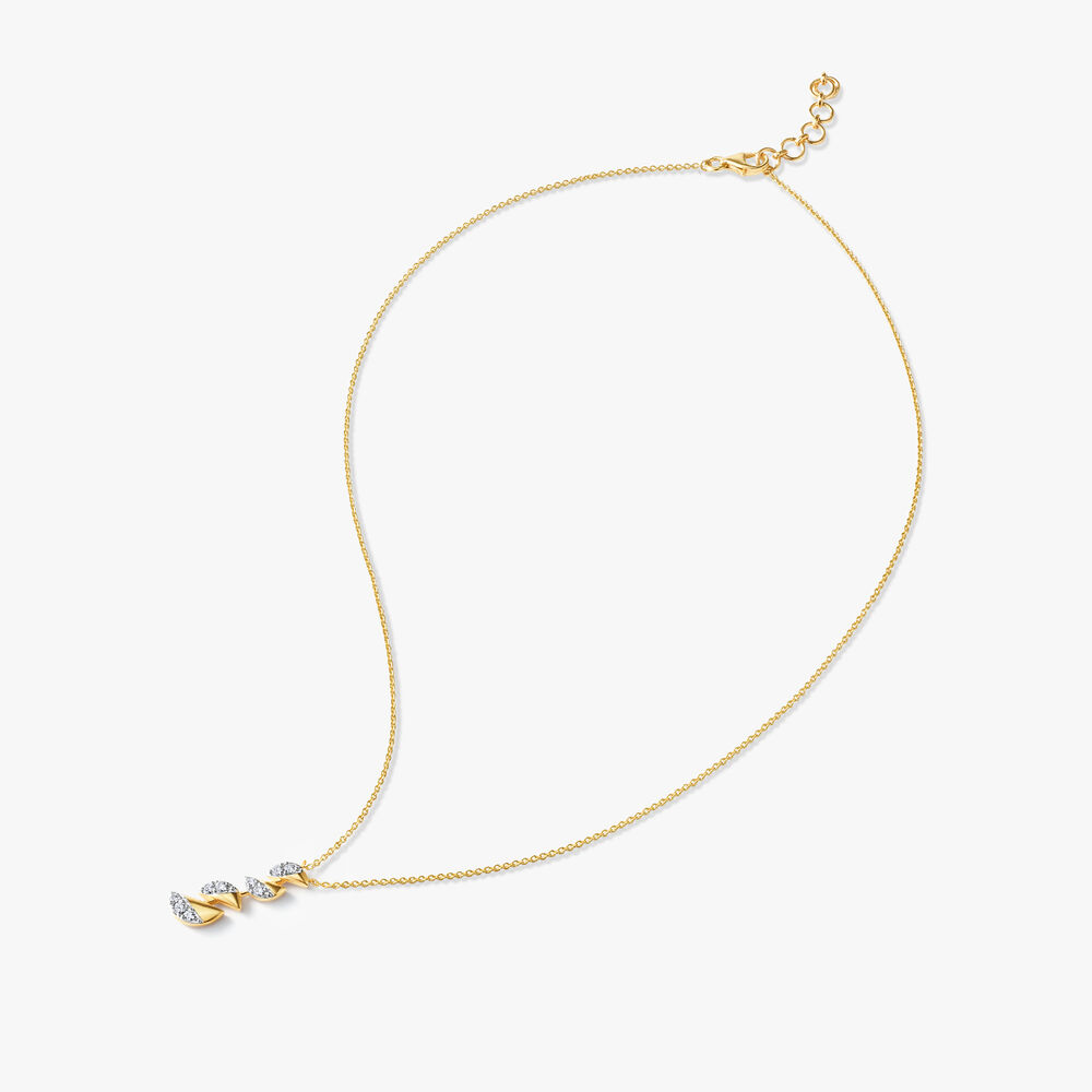 Crescent Rhythm Pendant with Chain,,hi-res image number null