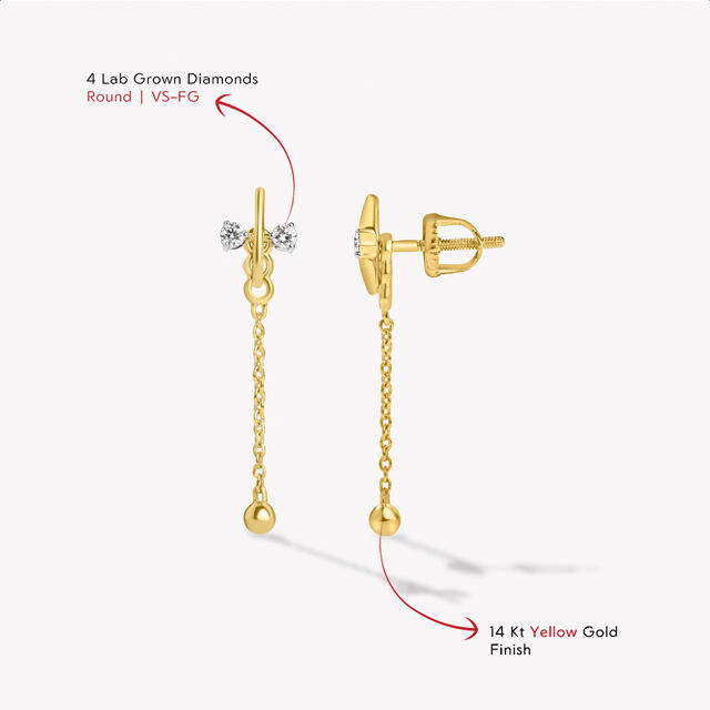 Drop The Bead Drop Earrings,,hi-res image number null