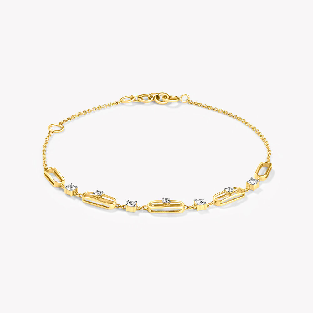 Line By Link Bracelet,,hi-res image number null