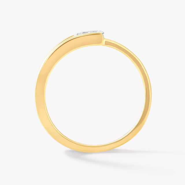 Pearella Curve Solitaire Ring,,hi-res image number null