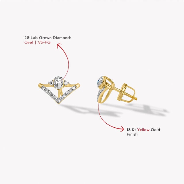 Point Taken Stud Earrings,,hi-res image number null