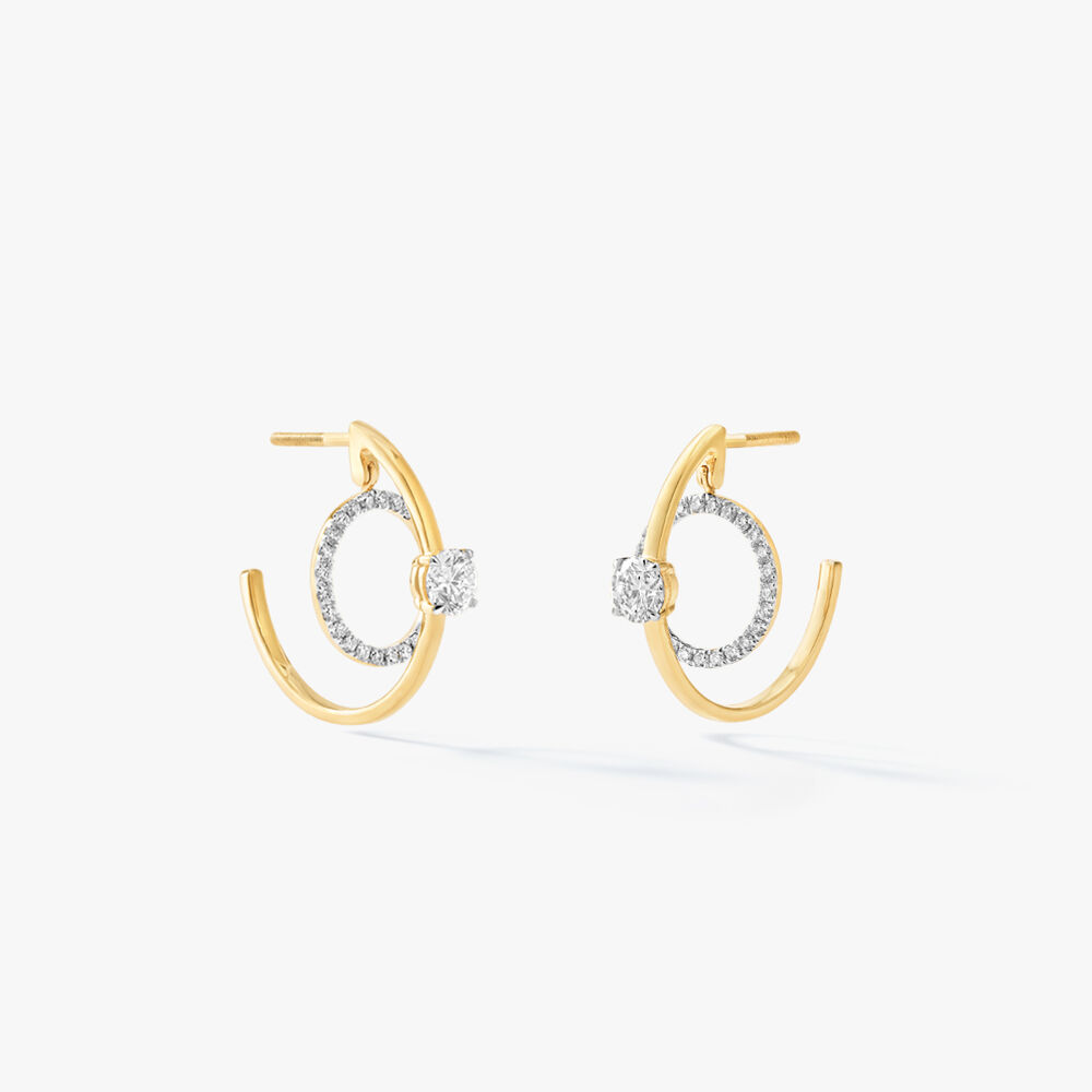 Drop the Mic Hoops,,hi-res image number null