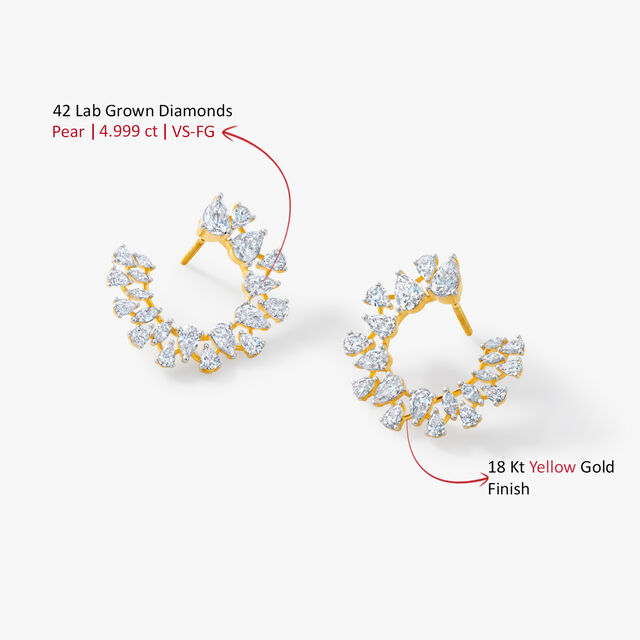 Celeste Orange Peel Hoop,,hi-res image number null