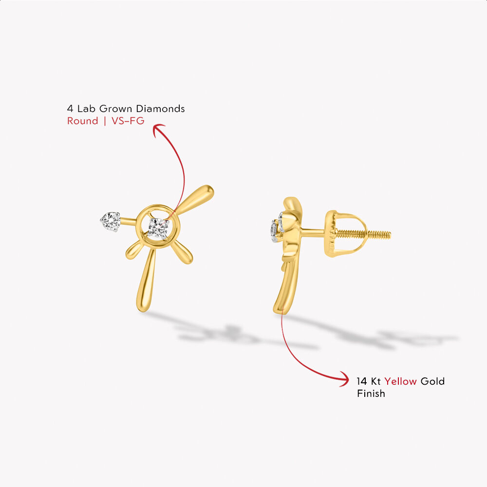 Sunshine Drama Stud Earrings,,hi-res image number null