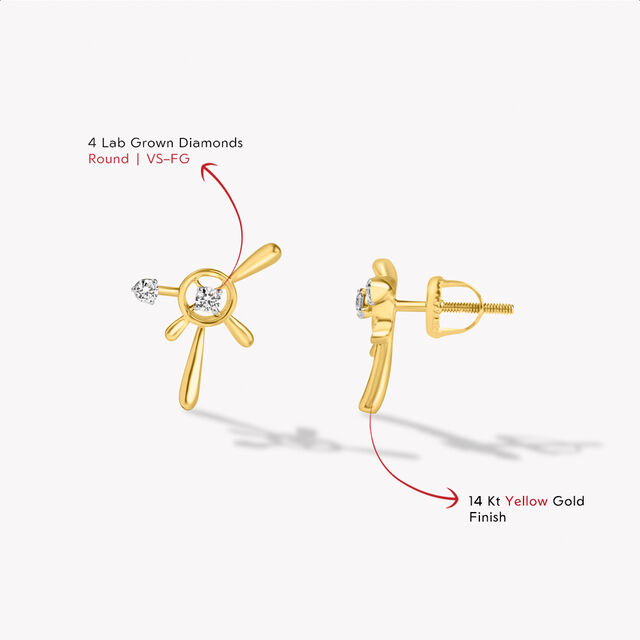 Sunshine Drama Stud Earrings,,hi-res image number null