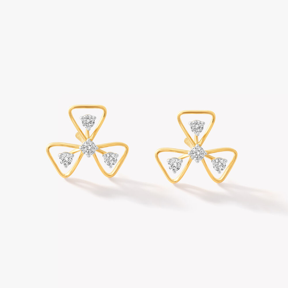 Angles That Bloom Stud Earrings,,hi-res image number null