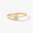 Pearella Curve Solitaire Ring,,hi-res image number null