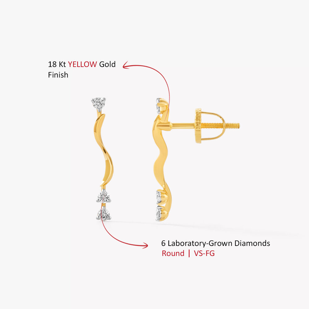 Go With The Flow Stud Earrings,,hi-res image number null