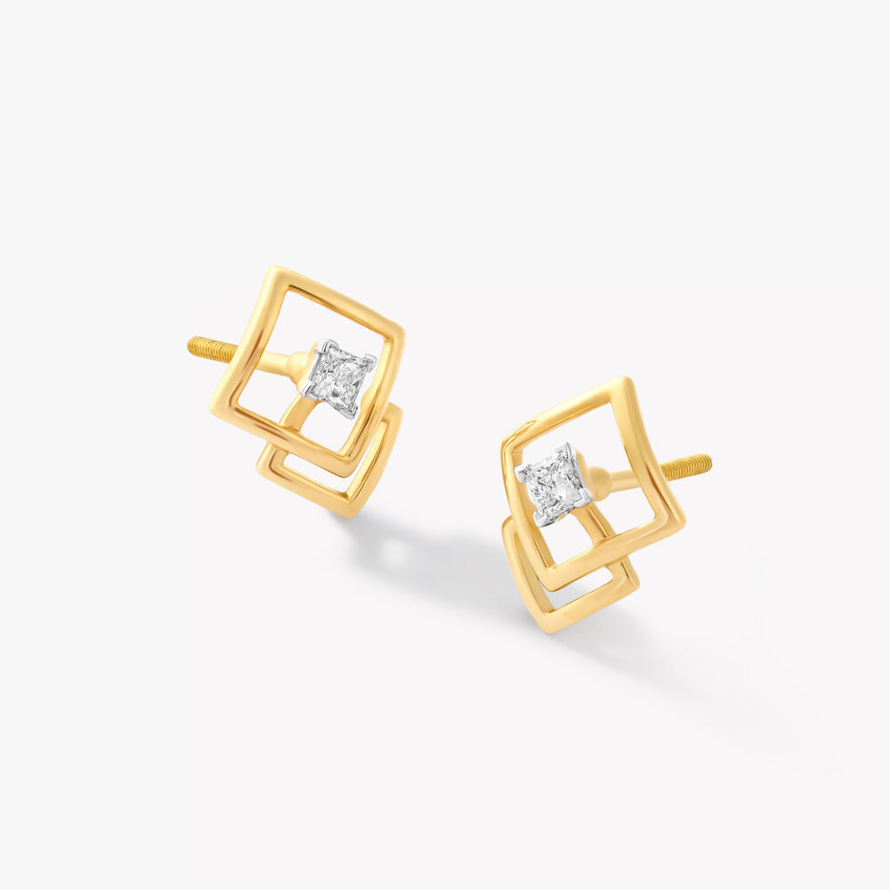 Frame Game Stud Earrings,,hi-res image number null