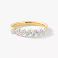Marqelle Half Eternity Ring,,hi-res image number null