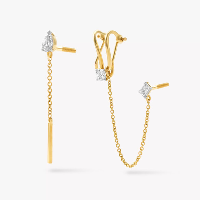 Chain & Charm Earrings,,hi-res image number null