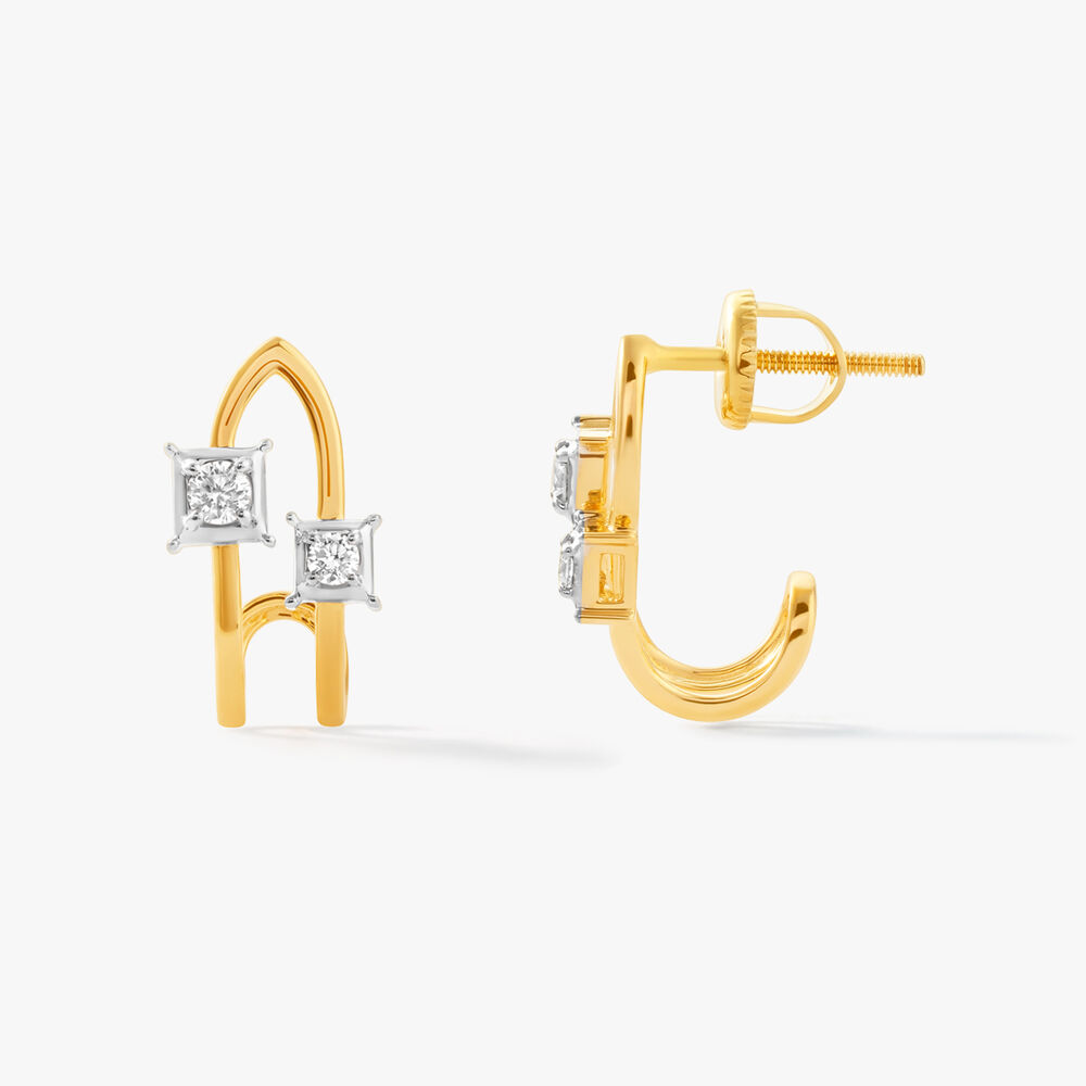 Loop Logic Stud Earrings,,hi-res image number null