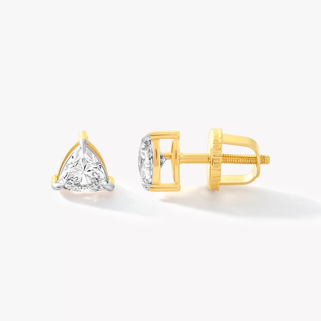 Cut To Shape Stud Earrings,,hi-res image number null