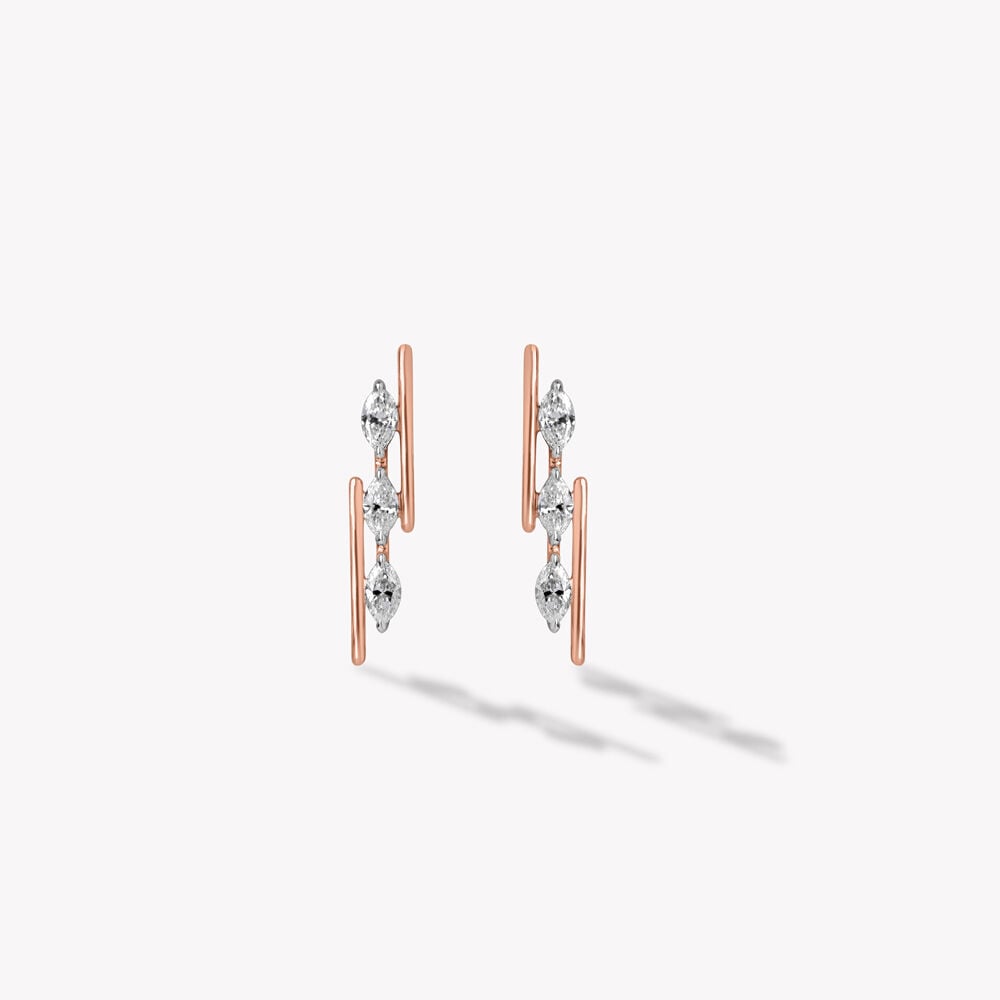 Side Eye Spark Stud Earrings,,hi-res image number null