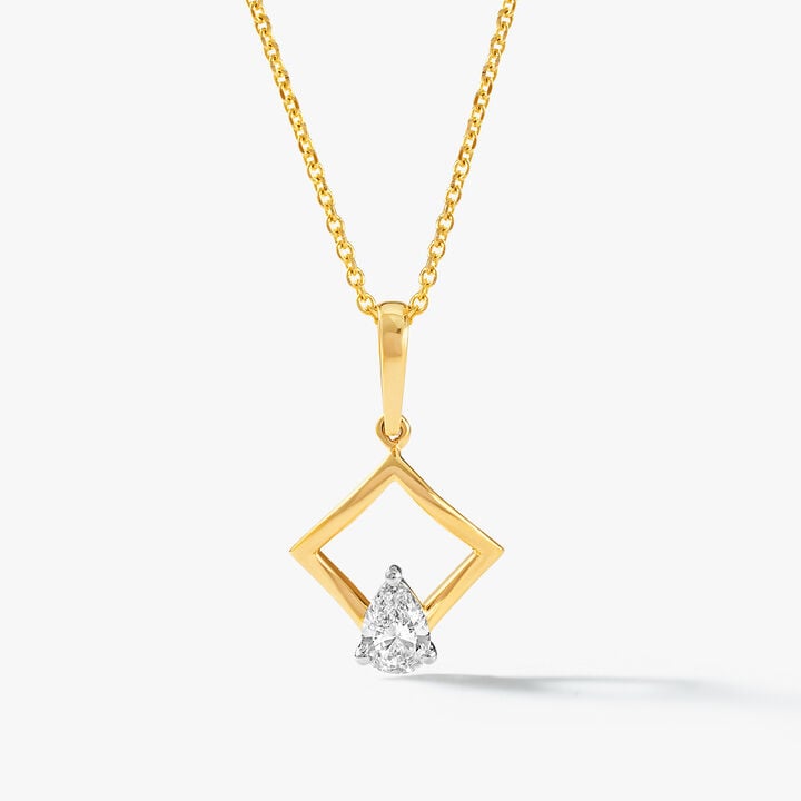 Pear on Point Pendant