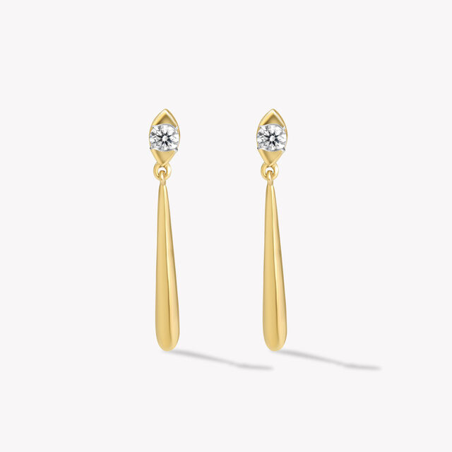 Vertical Drama Drop Earrings,,hi-res image number null