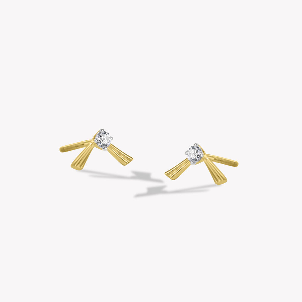 Scattered Edge Stud Earrings,,hi-res image number null