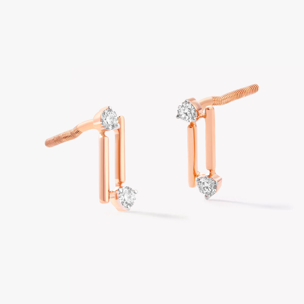 Opposites Align Stud Earrings,,hi-res image number null
